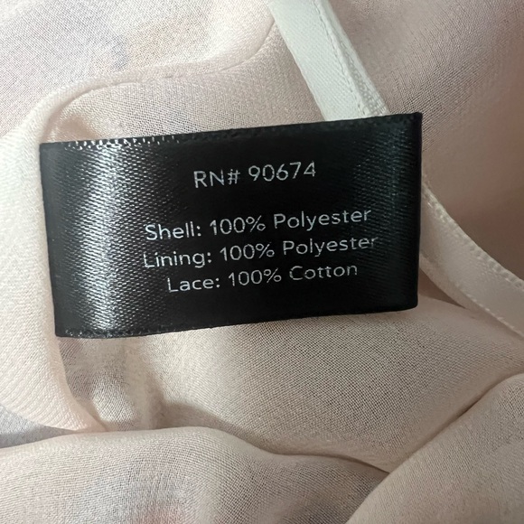 Boston Proper 14 Asymmetrical Handkerchief Boho Crochet Lace Skirt Beachy - Picture 8 of 9